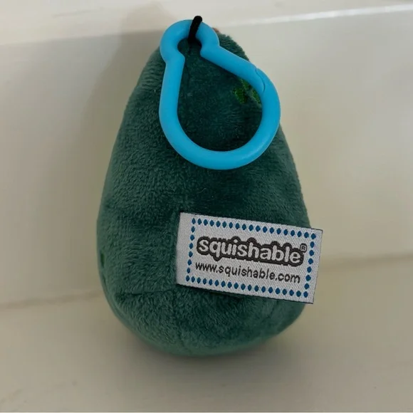 Avocado Plush Bag Charm Keychain - Squishable - Picture 3 of 6